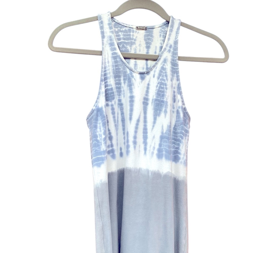 Monrow Tie-Dye tank top Sleeveless Dress - Picture 2 of 7